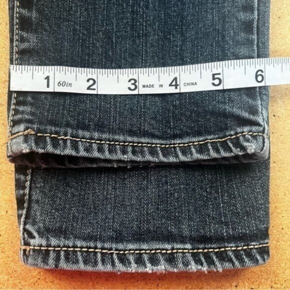Kut From The Kloth Jeans Womens 6 Blue Stretch Denim Skinny Mid Rise Distressed - Picture 12 of 12